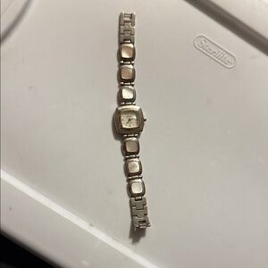 ECCLISSI  STERLING SILVER WATCH WITH MOTHER PEARL